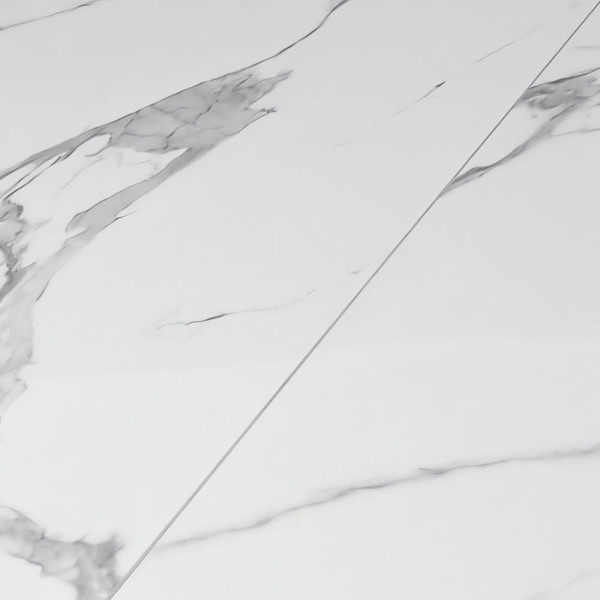 Керамический стол раскладной обеденный Concepto STAR STATURARIO WHITE 160-240 см-3