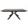 Керамічний стіл розкладний обідній Concepto SWANK LOFTY BLACK 180-260 см