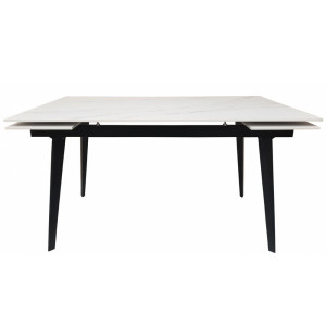 Керамический стол раскладной обеденный Concepto HUGO ARABESCATO MATTE 140-200 см