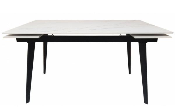 Керамический стол раскладной обеденный Concepto HUGO ARABESCATO MATTE 140-200 см-0