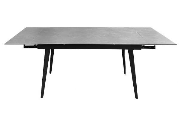 Керамический стол раскладной обеденный Concepto HUGO MYSTIC GREY 140-200 см-2