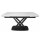 Керамічний стіл розкладний обідній Concepto INFINITY STATURARIO BLACK 140-200 см