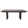 Керамический стол раскладной обеденный Concepto REAL BLACK MARBLE 180-260 см