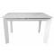 Керамический стол раскладной обеденный Concepto VERMONT STATURARIO WHITE 120-170 см-0-thumb
