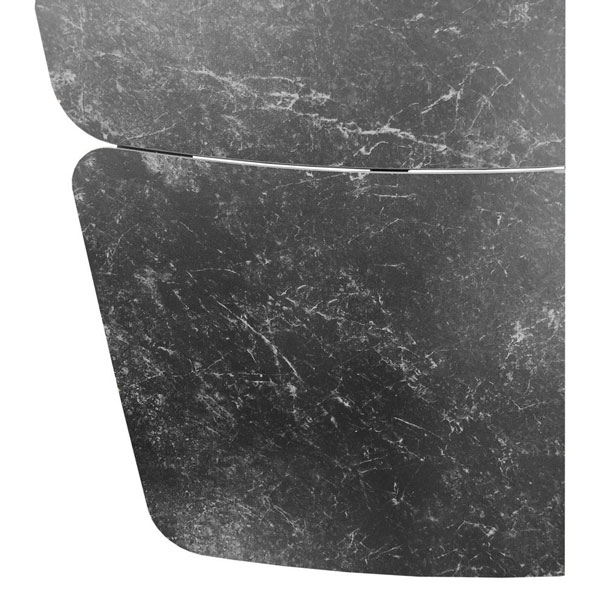 Стол раскладной обеденный Concepto Elvi Black Marble Керамика-5