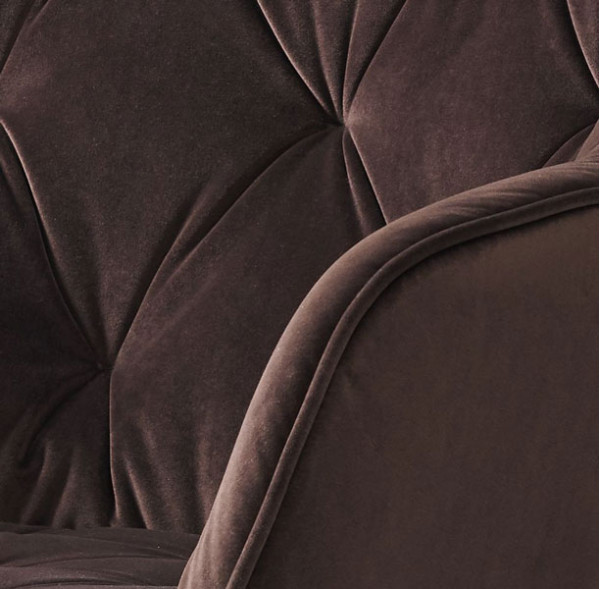 Крісло поворотне Concepto Cody Шоколадне-2