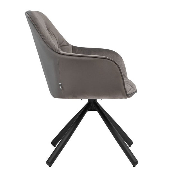 Кресло поворотное Concepto Cody Тепло-серое-1