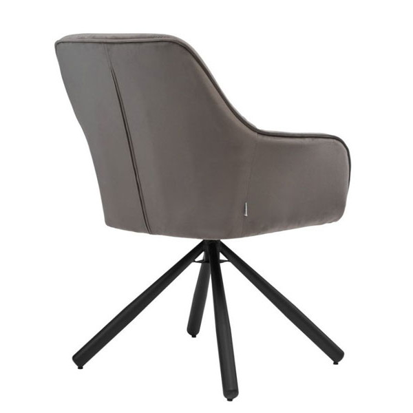 Кресло поворотное Concepto Cody Тепло-серое-2