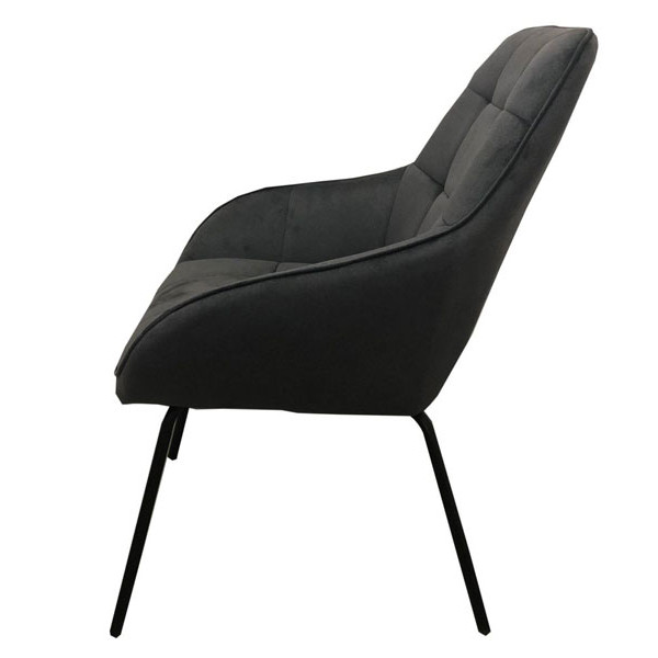 Лаунж кресло Concepto Morgan Серый графит-1