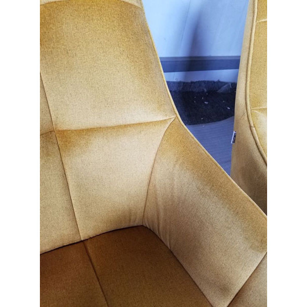 Лаунж кресло Concepto Morgan Желтый карри-2