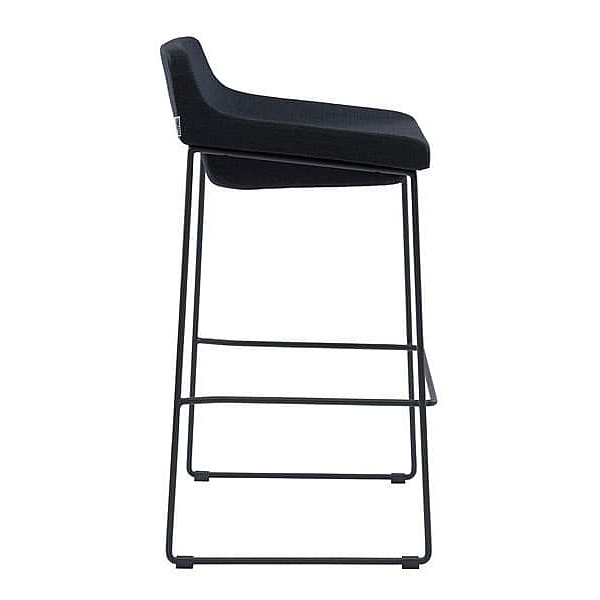 Стілець напівбарний Concepto Comfy Чорний Стілець напівбарний Concepto Comfy Чорний-1