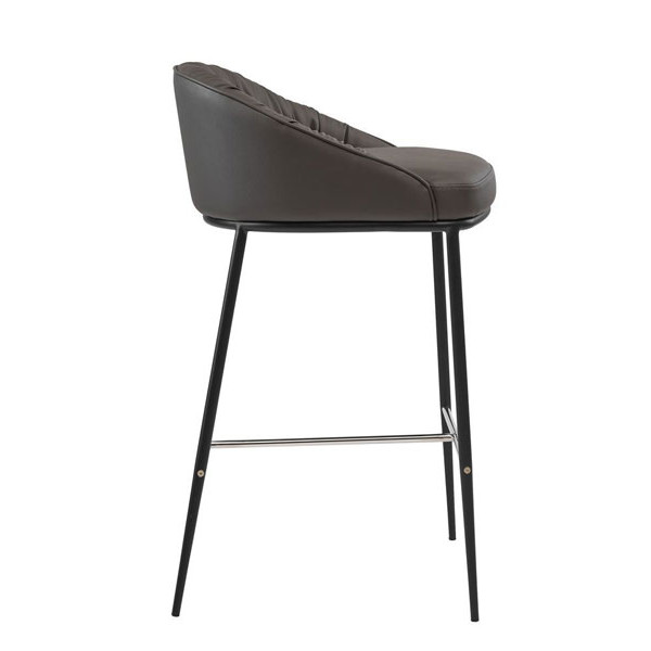 Стілець напівбарний Concepto Sheldon Сірий графіт-1