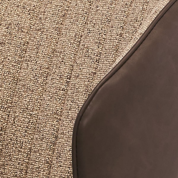 Стул Concepto Chelsea Коричневый ткань-экокожа-3