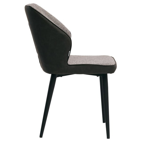 Стул Concepto Chelsea Серый ткань-экокожа-2