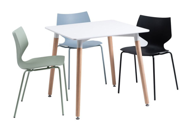 Обеденный стол Concepto Cuadrado белый Обеденный стол Concepto Cuadrado белый-1