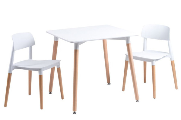 Обеденный стол Concepto Cuadrado белый Обеденный стол Concepto Cuadrado белый-2