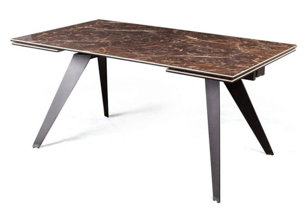 Стол раскладной обеденный Concepto Keen Dark Emperador-0