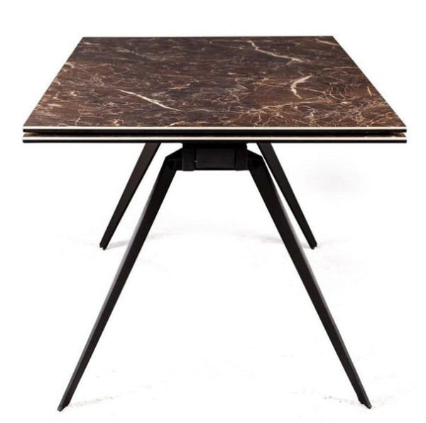 Стол раскладной обеденный Concepto Keen Dark Emperador-2