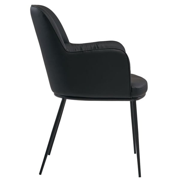 Кресло Concepto Sheldon Черный экокожа-2