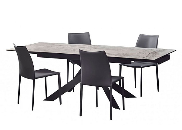 Стіл розкладний обідній Concepto Gracio Light Grey Сірий-5