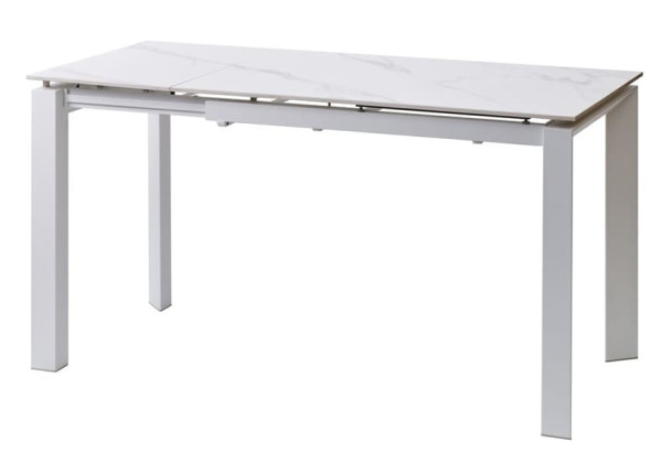 Стіл розкладний обідній Concepto Bright White Marble Кераміка-0