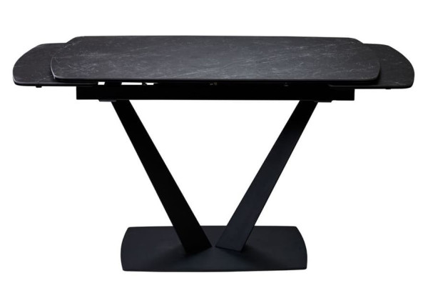 Стол раскладной обеденный Concepto Elvi Black Marble Керамика-2