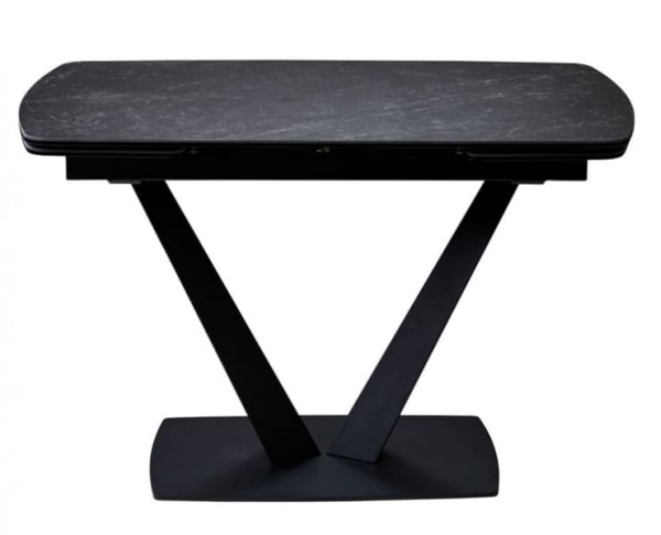 Стол раскладной обеденный Concepto Elvi Black Marble Керамика-1