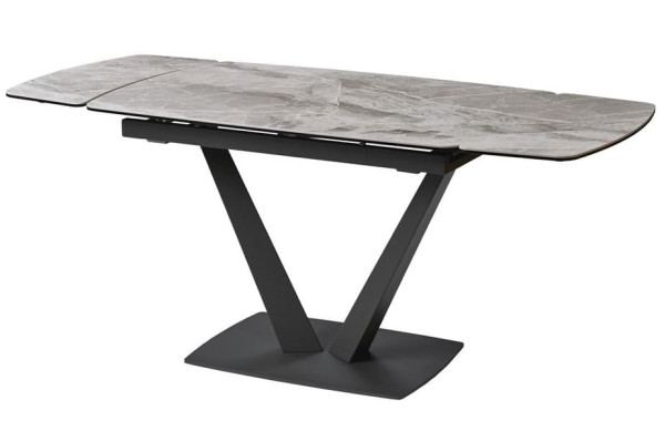 Стіл розкладний обідній Concepto Elvi Light Grey Кераміка-0