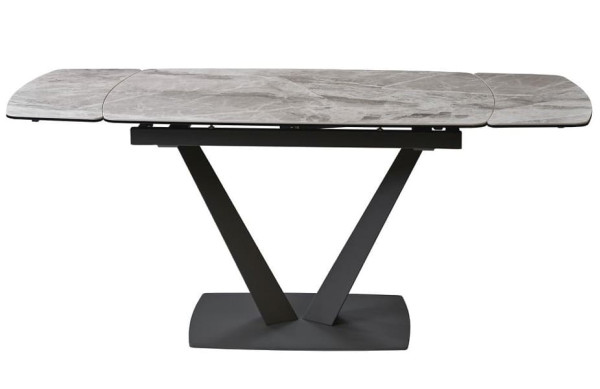 Стіл розкладний обідній Concepto Elvi Light Grey Кераміка-3