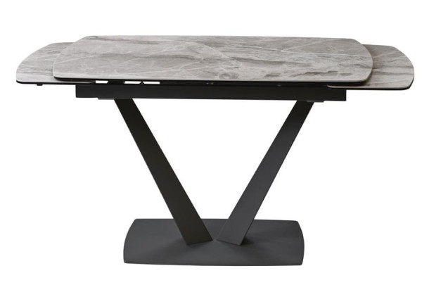Стіл розкладний обідній Concepto Elvi Light Grey Кераміка-2