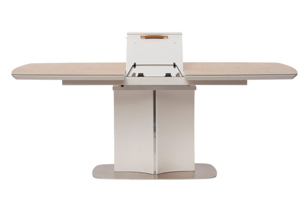 Стол раскладной обеденный Concepto Albury Бежевый-3