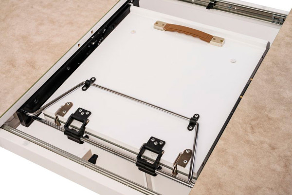 Стол раскладной обеденный Concepto Albury Бежевый-5