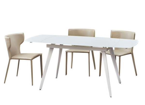 Стіл розкладний обідній Concepto Largo Matt White-2