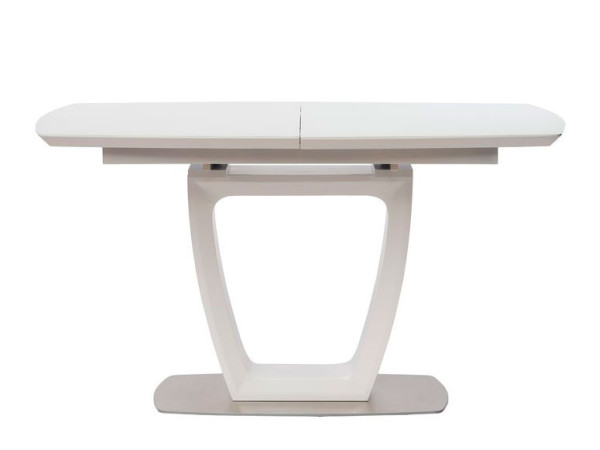 Стол раскладной обеденный Concepto Ravenna Matt White 120-160 см Белый-1