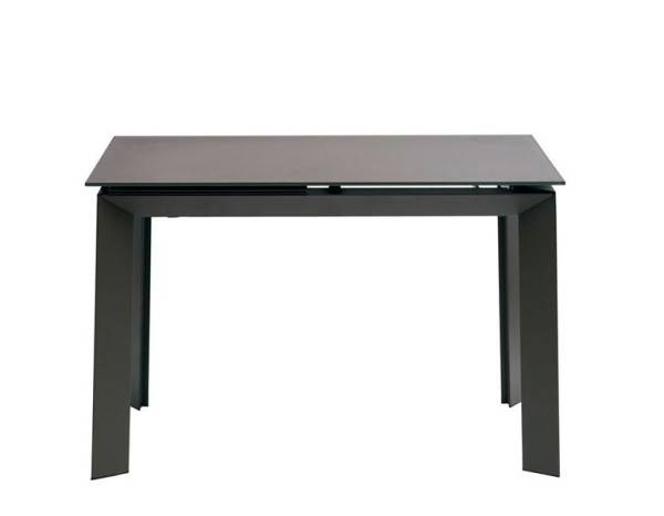 Стіл розкладний обідній Concepto Vermont Matt Grey Скло-1