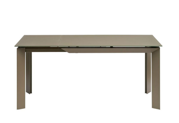 Стіл розкладний обідній Concepto Vermont Matt Latte Скло-1