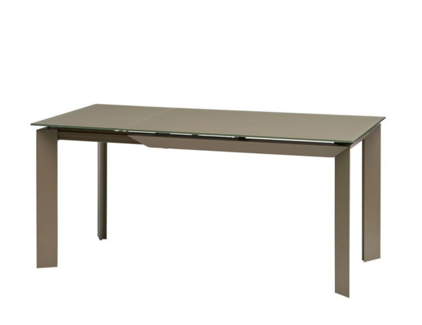 Стіл розкладний обідній Concepto Vermont Matt Latte Скло-0