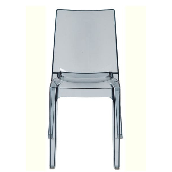 Стул GRANDSOLEIL Cristal Light Light Smoked Grey Стул GRANDSOLEIL Cristal Light Light Smoked Grey-1