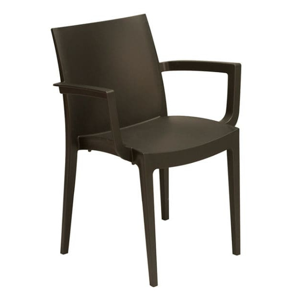 Стілець GRANDSOLEIL Venice Arm Anthracite-0