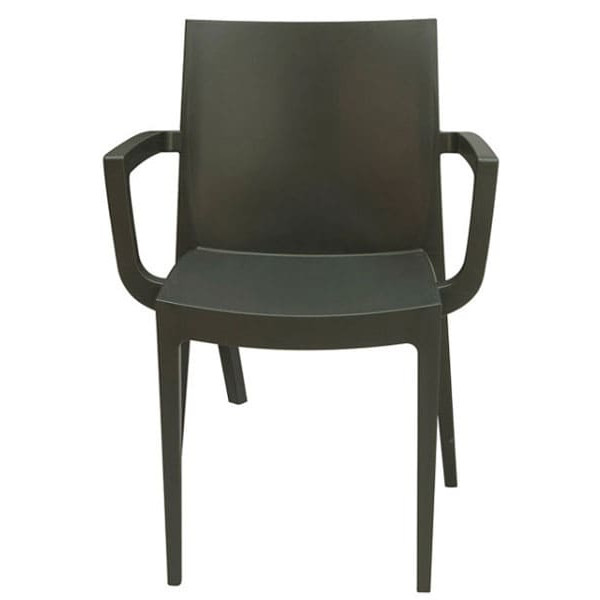 Стілець GRANDSOLEIL Venice Arm Anthracite-1