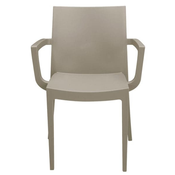 Стілець GRANDSOLEIL Venice Arm Pearl Grey-0