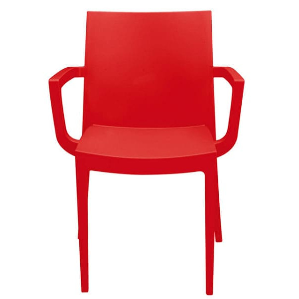 Стул GRANDSOLEIL Venice Arm Red-1