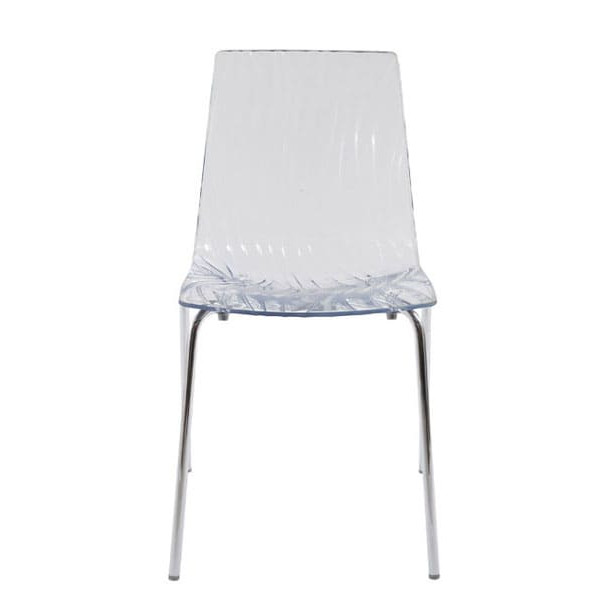 Стілець GRANDSOLEIL Calima Mite Cristal Clear-0