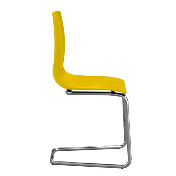 Стул GRANDSOLEIL Candy Mat C Legs Brilliant Yellow Стул GRANDSOLEIL Candy Mat C Legs Brilliant Yellow-1