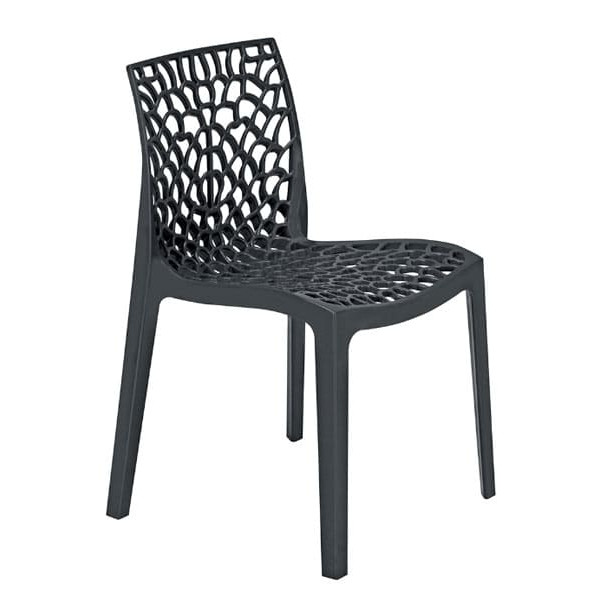 Стілець GRANDSOLEIL Gruvyer PP Anthracite-0