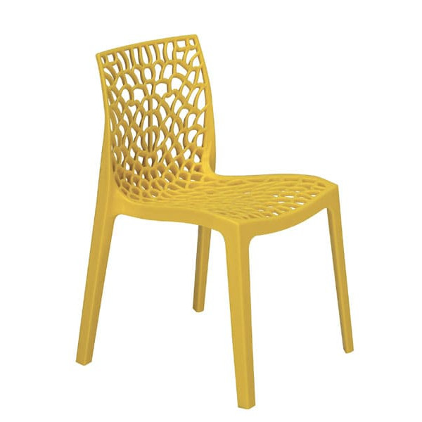 Стул GRANDSOLEIL Gruvyer PP Brilliant Yellow-0