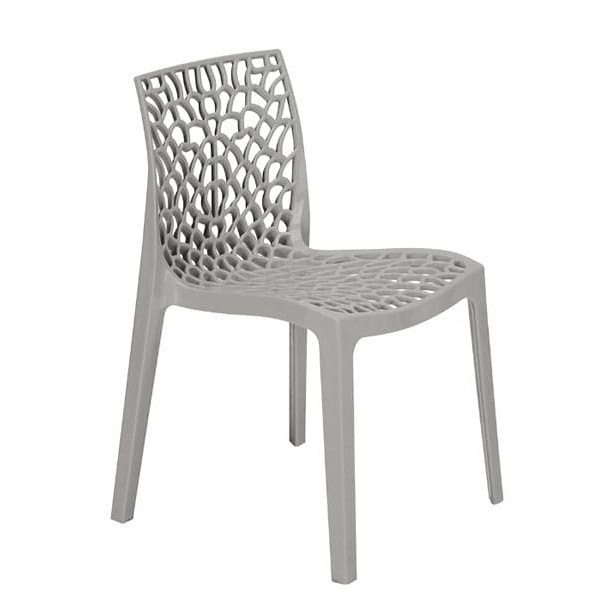 Стілець GRANDSOLEIL Gruvyer PP Pearl Grey-0