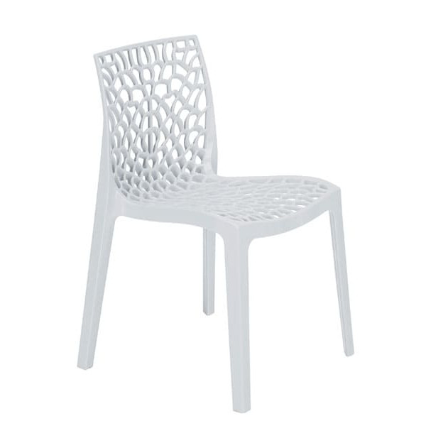 Стул GRANDSOLEIL Gruvyer PP White-0