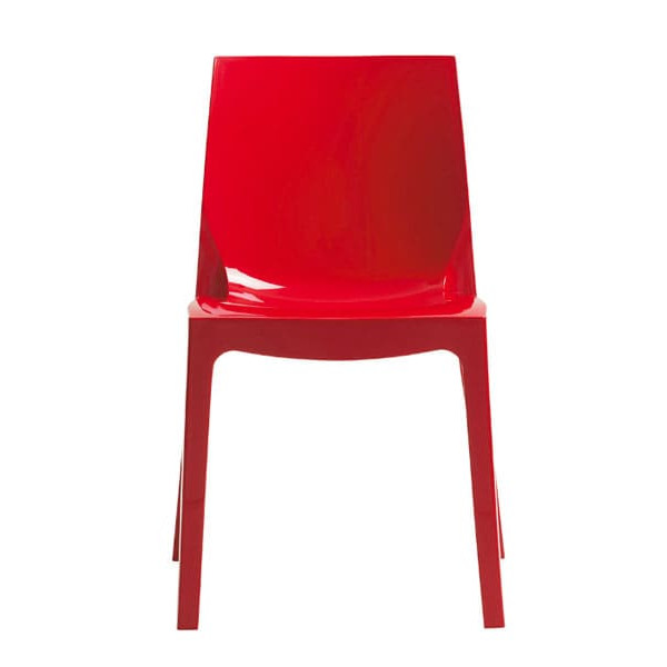 Стул GRANDSOLEIL Ice Glossy Red-0