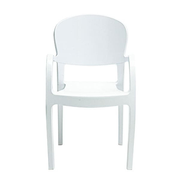 Стілець GRANDSOLEIL Temprtress Glossy White Стілець GRANDSOLEIL Temprtress Glossy White-1